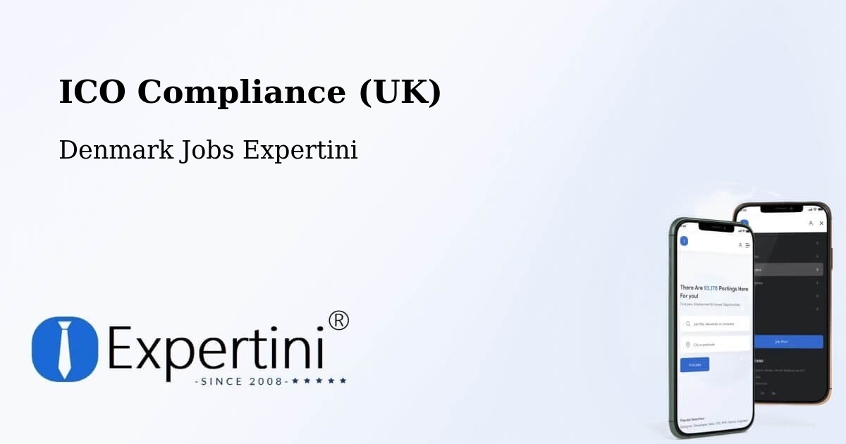 UK Data Protection & ICO Compliance – Stenløse - Denmark Jobs Expertini